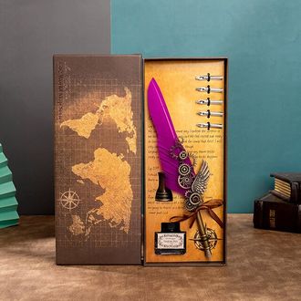 Модель № WT52: набор для каллиграфии/письма в стиле стимпанк