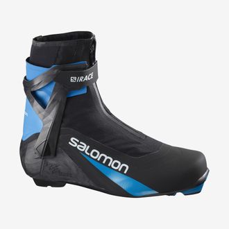Лыжные ботинки  SALOMON S- RACE CARBON SK PROLINK  411583 NNN (Размеры 5; 6; 6,5; 7; 7.5; 8; 8.5; 9; 9.5; 10; 10.5; 11; 11.5;  12.5; 13)