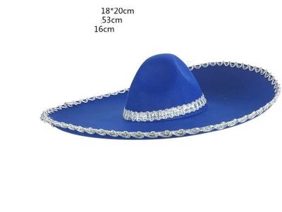 Шляпа сомбреро фетр