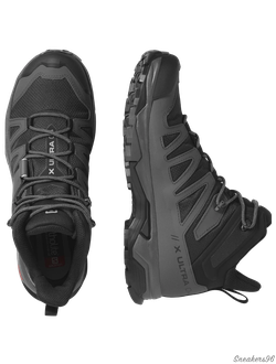 SALOMON X ULTRA 4 GORE-TEX MID BLACK/GREY Мужские