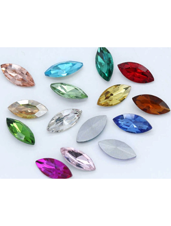 Стразы стеклянные пришивные