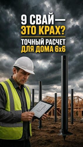 Усиление устойчивости винтовых опор стальными раскосинами