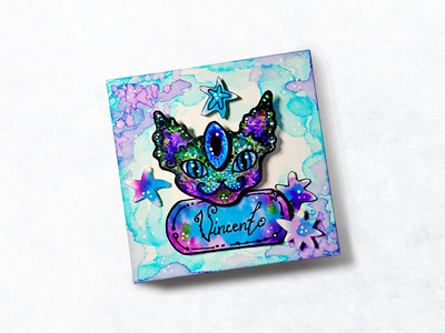 Объёмная подарочная 3Д-коробочка в стиле украшения