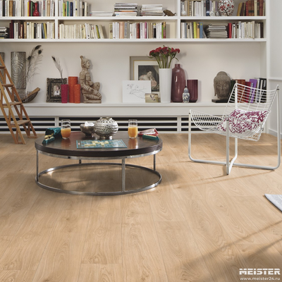 Ламинат Meister LD150 Дуб Пьюэ Релакс 7113 32 класс толщина 8 мм с фаской 2.550 м2