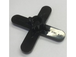 Propeller 4 Blade 5 Diameter with Rounded Ends and Closed Hub, Black (67737 / 6324143)