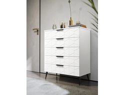 Комод КОНТЕМПО КТ-03 Белый бриллиант/Бланж