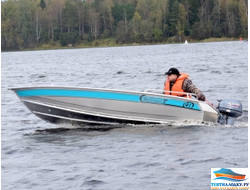 Тент на лодку WELLBOAT 41 NEW STYLE