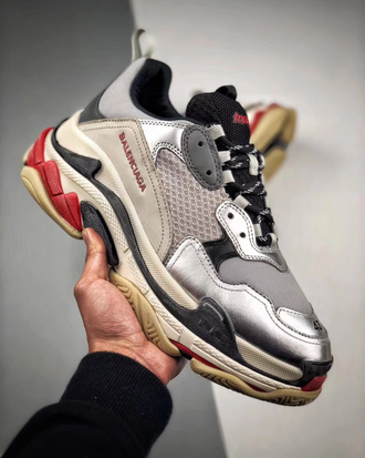 Balenciaga Triple S (БАЛЕНСИАГА) Серебристые (36-45)