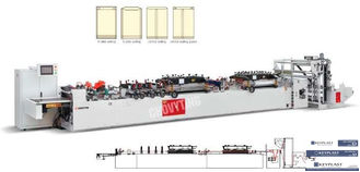 Многофункциональная высокомощная пакетоделательная машина CWZD-400B+FS с устройством четырехсторонней спайки для изготовления ламинированных пакетов