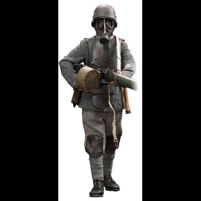 ПРЕДЗАКАЗ - Немецкий пулеметчик времен Первой Мировой - Коллекционная ФИГУРКА 1/6 scale WWI German MG08 Gunner – Arthur (D11015) - DID ?ЦЕНА: 25900 РУБ.?