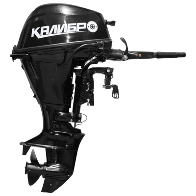 Лодочный мотор КАЛИБР F9.9BS PRO слева