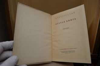 Вторая книга. Николай Заболоцкий. 1937 год