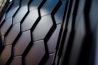 Гипсовая панель BEE (Соты) артикул M-0040