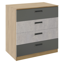 ЗР096 Комод Дуглас М6. Размер: 830х856х515