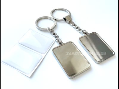 заготовка фото брелока с бортиками, премиум заготовки фото брелков, престиж заготовки брелков