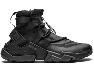 Nike huarache nere e azzurre deals