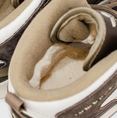 Adidas ADI 2000 Mid With Fur Brown White