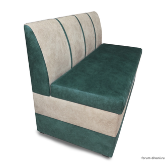 Кухонный ДИВАН "ФОРУМ-8", Зеленый/Слоновая кость