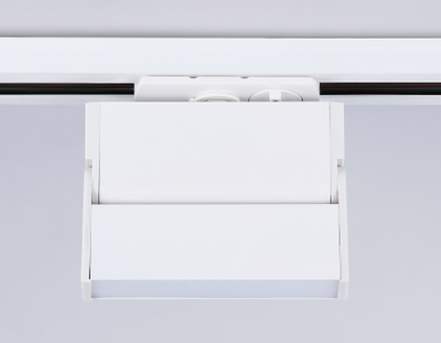 Трековый однофазный светодиодный светильник GL 6801 WH белый LED 6W 4200K 115*22*87