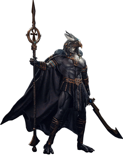 Гор в золотом - Коллекционная ФИГУРКА 1/6 scale Action Figure King and Vengeful God Horus Gold Edition (PL2020-170A) - TBLeague