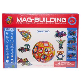 Магнитный конструктор Mag-Building 200 деталей оптом