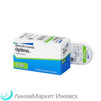 Квартальные контактные линзы Optima FW (4 линзы) в ЛинзаМаркет Ижевск