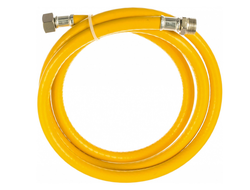 Подводка гиб.д/газа 1/2 г/ш 4,0м резин.желт. [42480]