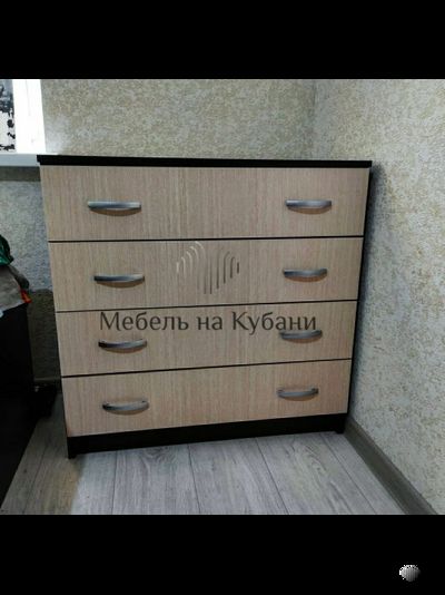 Бася (Басса) КМ 554м комод 4 ящика Венге/Белфорт