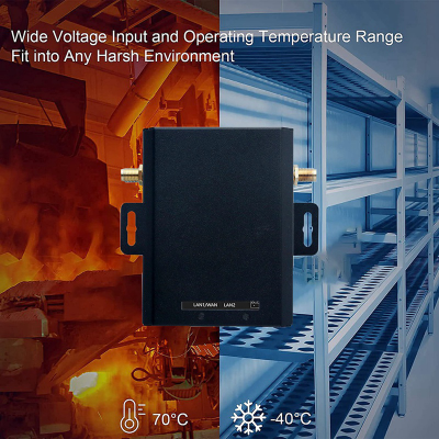 DE/H927EU Уличный 4G/3G роутер для систем видеонаблюдения, металлический корпус WiFi (b/g/n) до 150 Мбит/с (LAN*1)