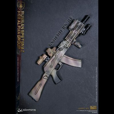 СПЕЦНАЗ "АЛЬФА" - коллекционная фигурка Дэмтойс 1/6 RUSSIAN SPETSNAZ FSB ALPHA GROUP LUXURY VER (78047A) - DAMTOYS