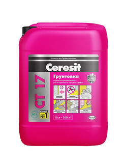Грунтовка Ceresit СТ-17 10л глубокого проникновения
