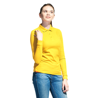 Поло с длинным рукавом(A04SW)