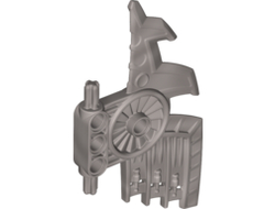 Bionicle Weapon Axe Blade / Glider Wing, Flat Silver (19089 / 6102795)