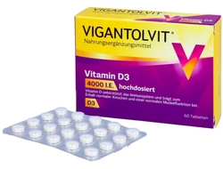 VIGANTOLVIT VITAMIN D3 4000 I.E. - Витамин Д3 высокой дозировки