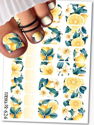 Пленки для педикюра 9,5*13,5 см PR-624