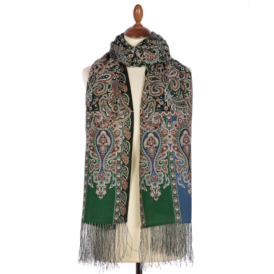 Павловопосадский палантин Четыре ветра 1881-59