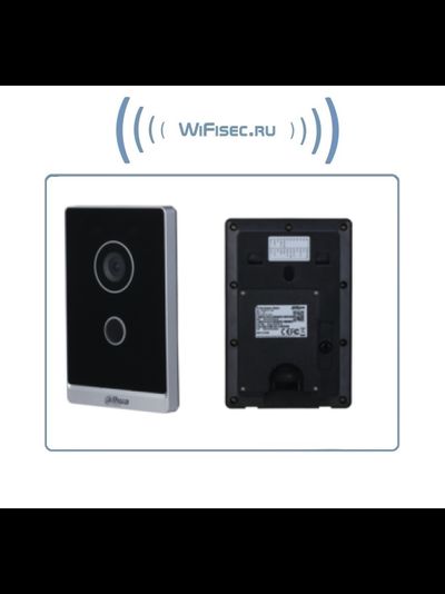 Dahua DHI-VTO2211G-WP уличная вызывная панель видеодомофона, + встроенный считыватель карт