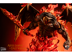 Балрог ("Властелин Колец", Lord of the Rings) - Коллекционная статуя 1/12 SCALE Abyss Demon Diorama (DYM202401C) - Hell Cat