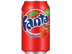 Газированный напиток Fanta Strawberry 330мл.