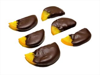 Апельсиновые дольки в темном шоколаде 1 штука