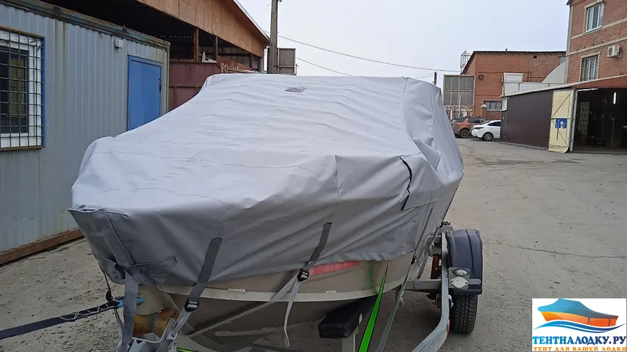 Тент на лодку WYATBOAT 430 MDC (кренолины)