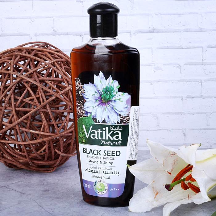 Масло для волос DABUR Vatika с экстрактом семян черного тмина Vatika Black Seed Hair Oil 200 мл