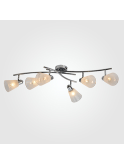 Потолочный светильник с поворотными плафонами 20053/6 хром