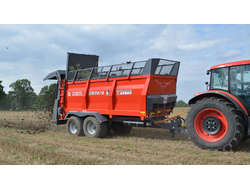 Разбрасыватель органических удобрений N-272/5, адаптер 2 шнека "TAURUS" 12 тонн (модификации 14/16 тонн)