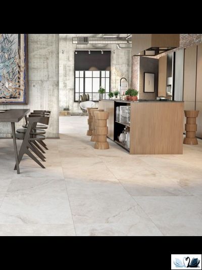 Керамогранит Eurotile Padma Beige 60x60 см 7930138704439 матовый под мрамор Crema Marfil