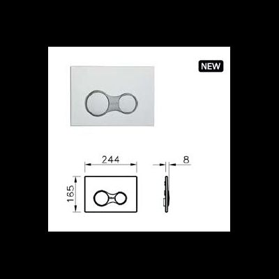 Комплект: Подвесной безободковый унитаз VitrA S40, SmoothFlush, с тонким сиденьем с микролифтом, инсталяцией и панелью управления 9860B003-7200