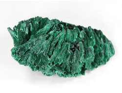 Малахит плисовый, кристаллический, ДР Конго (50*29*23 мм, 33 г) №37833