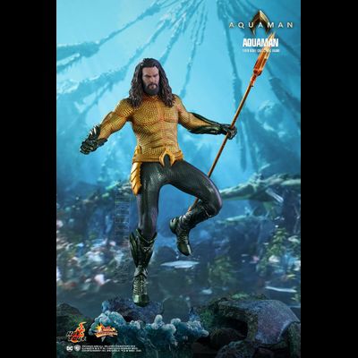 Аквамен (Джейсон Момоа) - Коллекционная ФИГУРКА с диорамой 1/6 scale Aquaman, Jason Momoa (MMS518) - Hot Toys