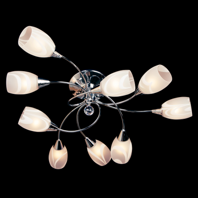 2275/9 Люстра потолочная Virginia хром 9хЕ27 650150