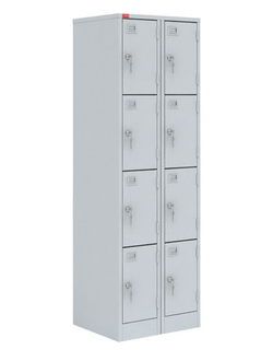 Модульный металлический шкаф для сумок ШРМ-28-М